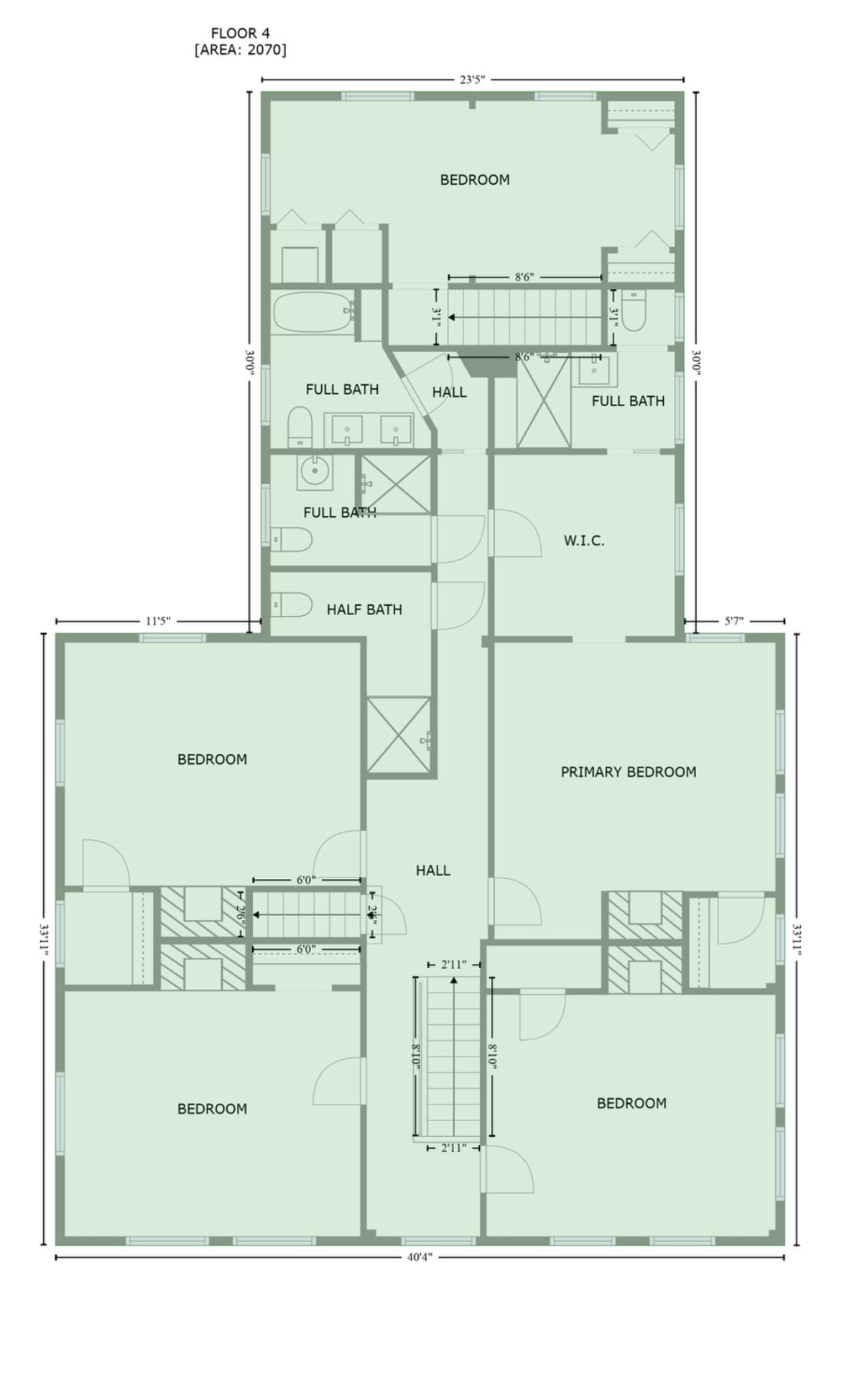 Floor plan, sheet 10 for 20 Harnden Street, Wilmington, Massachusetts